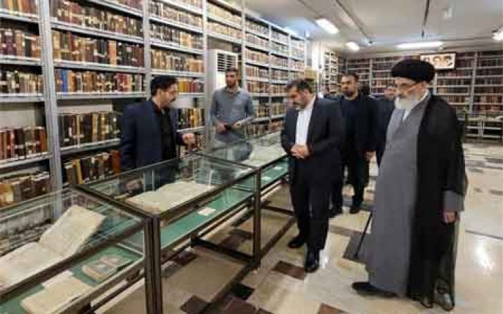بازدید وزیر فرهنگ و ارشاد اسلامی از کتابخانه آیت‌الله مرعشی